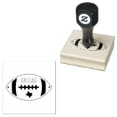 Dallas Football Theme Gummistempel (Stempel)
