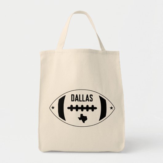 Dallas Football Theme Tragetasche (Vorne)