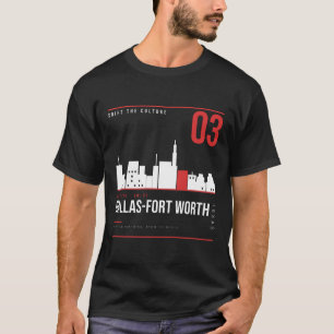 Dallas-Fort Worth Skyline ShiftTape Vol 03 T-Shirt