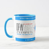 Dallas, Fort Worth, Vereinigte Staaten, elegant Tasse (Links)