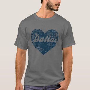 Dallas Heart , Texas Gift T-Shirt