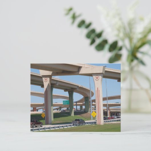 Dallas High 5 Postkarten (Stehend Vorderseite)