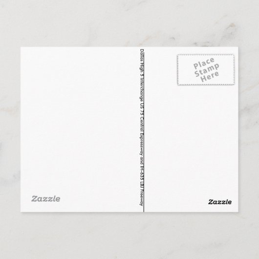 Dallas High 5 Postkarten (Rückseite)