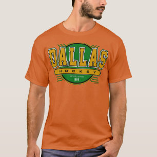 Dallas Hockey Retro Vintage Stars Inspiriert 90er T-Shirt