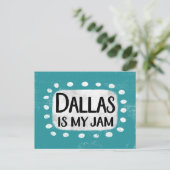 Dallas ist meine Postkarte (Stehend Vorderseite)