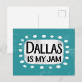 Dallas ist meine Postkarte (Vorne/Hinten)