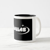 Dallas ist scheiße Kaffeetasse mit mutiger Aussage (VorderseiteRechts)