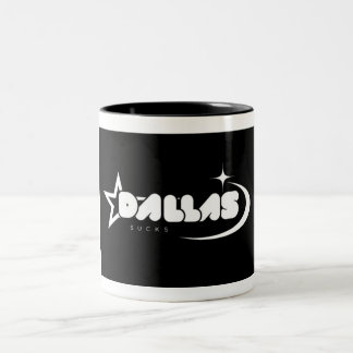 Dallas ist scheiße Kaffeetasse mit mutiger Aussage