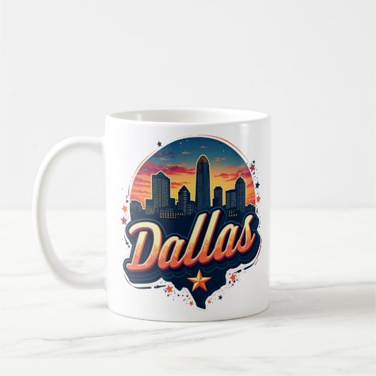 Dallas Kaffeetasse (Links)