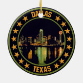Dallas Keramik Ornament (Hinten)