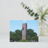 Dallas Liebe Field Postkarte (Stehend Vorderseite)