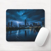 Dallas Lightning-Mauspad - Urban Texas Büro  Mousepad (Mit Mouse)