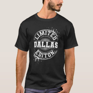 DALLAS Limited Edition Funny Personalisiert Name J T-Shirt