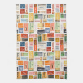 Dallas Matchbook Küchenhandtuch Geschirrtuch (Vertikal)