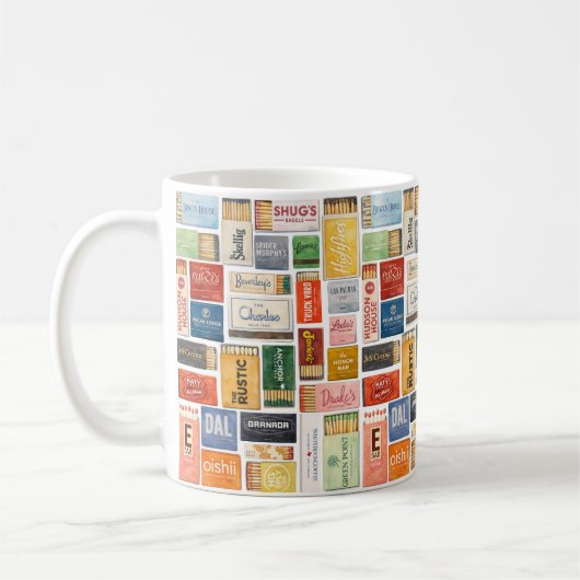 Dallas Matchbook Tasse (Links)