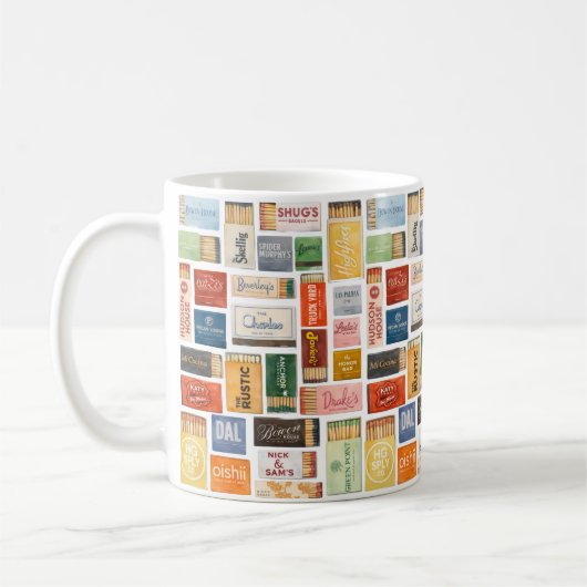 Dallas Matchbook Tasse (Links)