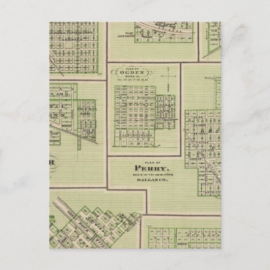 Dallas-Mitte, Casey, DeSoto, Dexter Postkarte (Vorderseite)