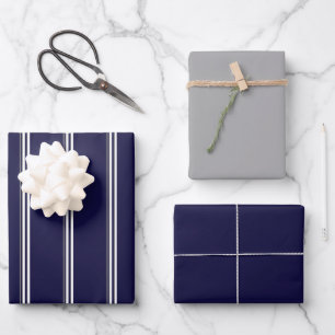 Dallas Pinstripe Spirit 1 Geschenkpapier Set