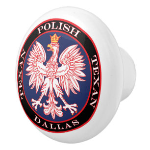 Dallas Polnisch Texan Keramikknauf