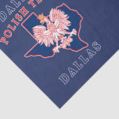 Dallas Polnisch Texan Seidenpapier (Detail)