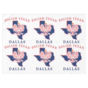 Dallas Polnisch Texan Tischdecke