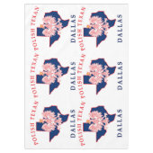 Dallas Polnisch Texan Tischdecke (Vorderseite)