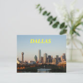 DALLAS POSTCARD POSTKARTE (Stehend Vorderseite)