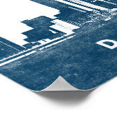 Dallas Poster City Skyline Print Texas (Ecke)