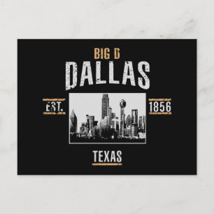 Dallas Postkarte