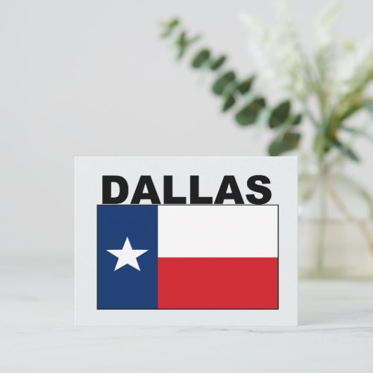 Dallas Postkarte (Stehend Vorderseite)