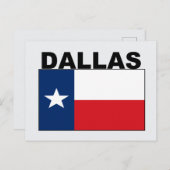 Dallas Postkarte (Vorne/Hinten)