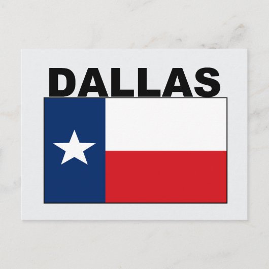 Dallas Postkarte (Vorderseite)