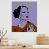 Dallas Reiseplakat Poster (Küche)