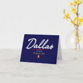 Dallas-Skript Karte (Gelbe Blume)