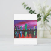 Dallas sky line.jpg postkarte (Stehend Vorderseite)