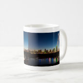 Dallas Skyline Dawn Coffee Tasse (VorderseiteRechts)