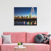 Dallas Skyline Dawn Leinwanddruck (Insitu (Wohnzimmer))