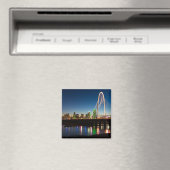 Dallas Skyline Dawn Magnet (In Situ (Geschirrspüler))