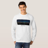 Dallas Skyline Dawn Pano T-Shirt (Vorne ganz)