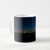 Dallas Skyline Dawn Pano Tasse (Vorderseite Links)