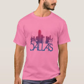 Dallas Skyline Design T-Shirt (Vorderseite)