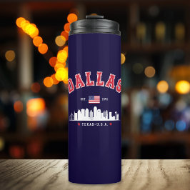Dallas Skyline Heritage Thermosbecher