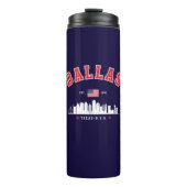 Dallas Skyline Heritage Thermosbecher (Vorderseite)