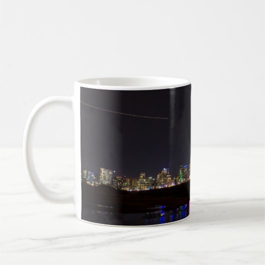 Dallas Skyline Hunt Kaffee Tasse (Links)