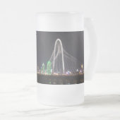 Dallas Skyline Hunt Mattierte Tasse (VorderseiteRechts)