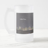 Dallas Skyline Hunt Mattierte Tasse (Links)