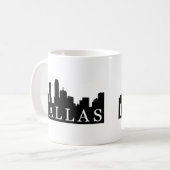 Dallas-Skyline Kaffeetasse (Vorderseite Links)