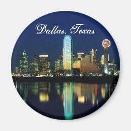Dallas Skyline Magnet