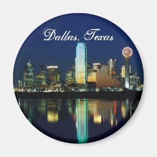 Dallas Skyline Magnet