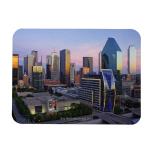 Dallas-Skyline Magnet